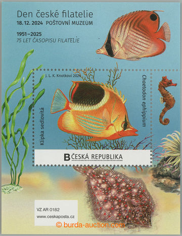 271576 - 2024 Pof.PMZ1A, miniature sheet Vlastních stamps value B, L