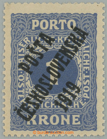 271614 -  Pof.80, Malé číslice 1K, přetisk II. typu; svěží, zk