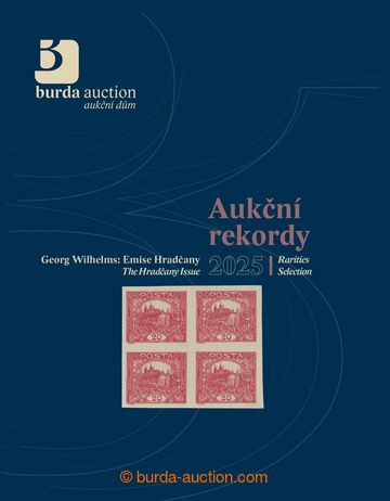 271687 - 2025 AUKČNÍ REKORDY / Georg WILHELMS - emise Hradčany; sp