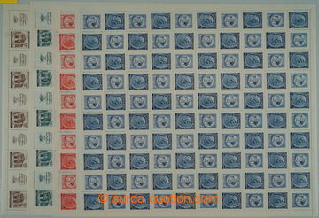 271689 - 1941 ARCHOVINA / Pof.68-71, Mozart 30+30h - 2,50K+2,50K, kom