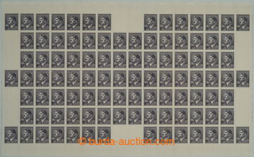 271692 - 1941 ARCHOVINA / Pof.97, A.H. 20K fialová, kompletní 100ks