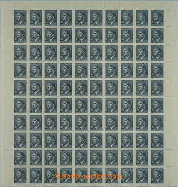 271695 - 1942 ARCHOVINA / Pof.95, A.H. 8K, kompletní 100ks arch, TD 