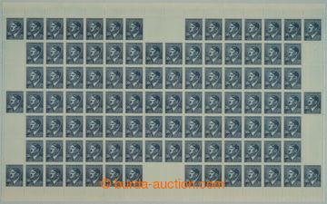 271698 - 1942 ARCHOVINA / Pof.99, A.H. 50K modrá, kompletní 100ks P