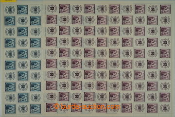 271717 - 1940 ARCHOVINA / Pof.50-51, Červený kříž I. 60+40h a 1,