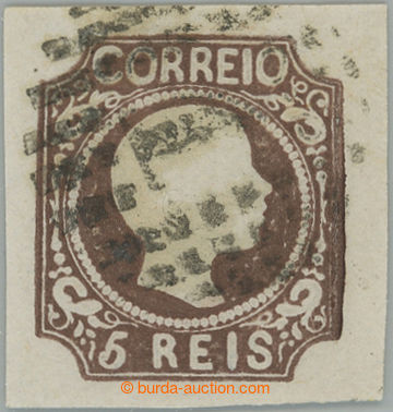 271722 - 1856 Mi.9, Pedro V. 5R; krásný střih, kat. min. 100€