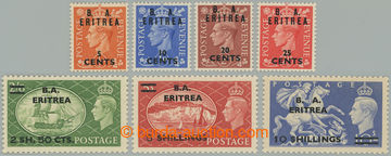 271791 - 1951 BRITSKÁ OKUPACE / SG.E26-E32, Jiří VI. - Motivy ½d 