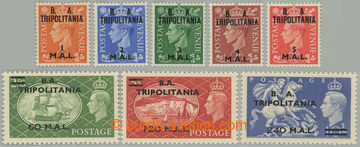 271794 - 1951 BRITSKÁ OKUPACE / SG.T27-T34, Jiří VI. 1 M.A.L. - 24