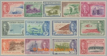 271809 - 1950 SG.135-147, Jiří VI. - Motivy ¼P - 10Sh; kompletní 