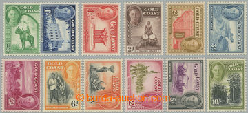 271813 - 1948 SG.135-146, Jiří VI. - Motivy ½P - 10Sh; kompletní 