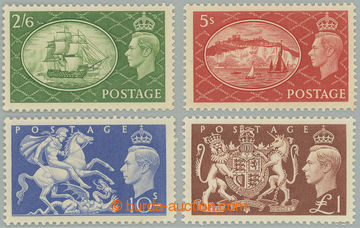 271814 - 1951 SG.509-512, Jiří VI., Motivy 2Sh6P - £1; kompletní 