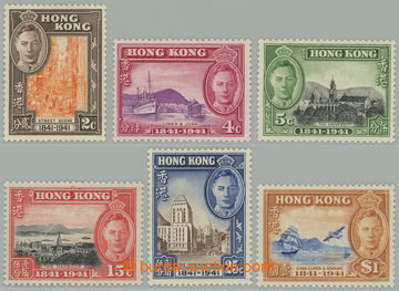 271816 - 1941 SG.163-168, Jiří VI. - Motivy 2c - $1; kompletní sé