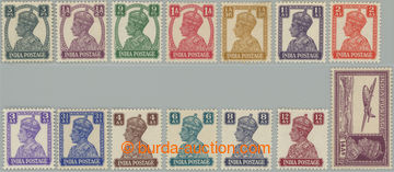 271817 - 1940 SG.265-277, Jiří VI. 3P - 14A; kompletní série, kat
