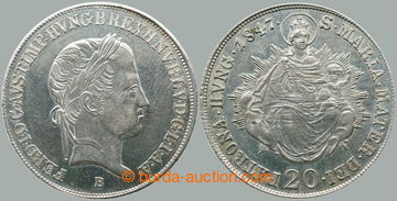 272133 - 1847 Ferdinand V. (1835-1848), 20 krejcar 1847 B, Kremnica, 
