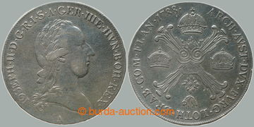 272527 - 1788 Josef II. (1780-1790), ½ tolar křížový 1788 A, Ví