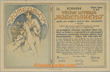 272614 - 1925 MUCHA Alfons (1860–1939), los Věcné loterie Komensk