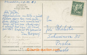 272615 - 1963 ZRZAVÝ Jan (1890–1977), významný český malíř, 