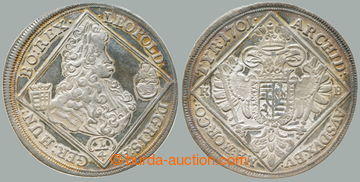 272634 - 1701 Leopold I. (1659-1705), ¼ tolar 1701 KB, Kremnica; sil