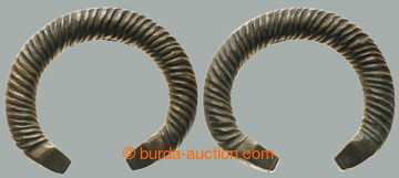 272672 - 1700-1900 ZÁPADNÍ AFRIKA / Br manilla, tordované tělo se