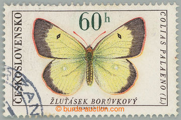 272792 - 1966 Pof.1527, Motýli 60h, zn. na kolkovém papíru (pod UV