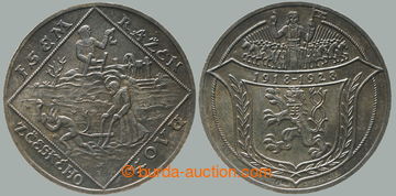 272970 - 1928 ŠPANIEL Otakar (1881-1955), Ag medaile JSEM RAŽEN Z �