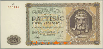 273284 - 1944 Ba.N5, 5000Ks 1944, série 5In, perforace SPECIMEN naho