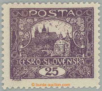 273297 -  Pof.11E IIs, 25h fialová s ŘZ 11½ : 10¾; nálepka, zk. 