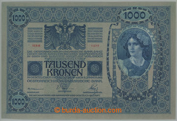 273360 - 1902 Ba.RU11a, 1000K 1902, podtisk šedozelený, série 1277