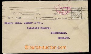 27347 - 1910 dopis do Anglie s prvním oficiálním použitím výpl