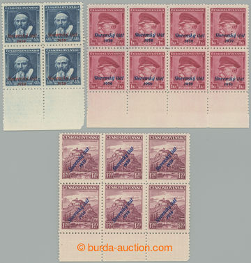 273485 - 1939 SPOJENÉ TYPY / Sy.7, 12, 13 ST, sestava dolních krajo