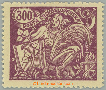 273500 -  Pof.175A, 300h fialová, ŘZ 13¾, II. typ; nálepka, zk. V