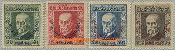 273501 - 1926 Pof.183-186, Slet 50h - 300h, kompletní základní sé