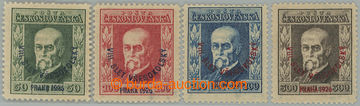 273502 - 1926 Pof.183-186, Slet 50h - 300h, kompletní základní sé