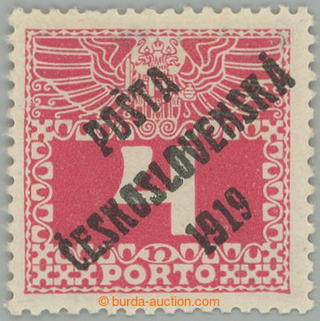 273527 -  Pof.66, Velké číslice 4h červená, III. typ; po nálepk