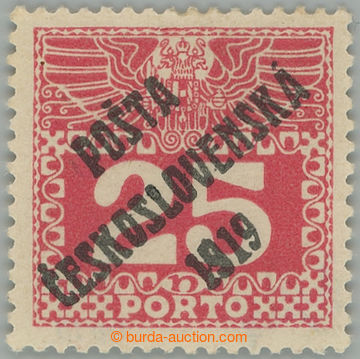 273529 -  Pof.69, Velké číslice 25h červená, III. typ; těžší