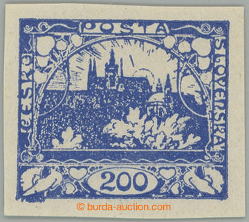 273537 -  Pof.22b, 200h modrá; nálepka, zk. Vrba