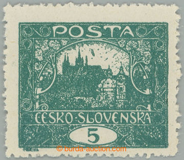 273540 -  Pof.4Ab, 5h tmavě zelená s HZ 13¾ : 13½, hledaná TD 7,