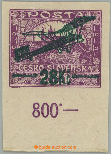 273571 -  Pof.L3, I. letecké provizorium 28Kč/1000h s dolním okraj