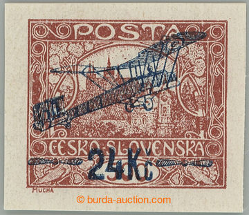 273572 -  Pof.L2 IIs, I. letecké provizorium 24Kč/500h hnědá, IIs