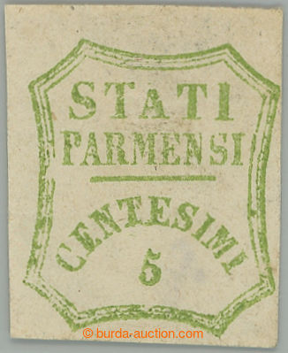273578 - 1859 GOVERNO PROVVISORIO / Sass.13, Výplatní STATI PARMENS