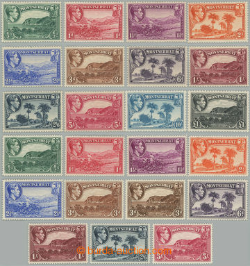 273579 - 1938-1948 SG.101-112, Jiří VI. Motivy ½P - £1; kompletn�