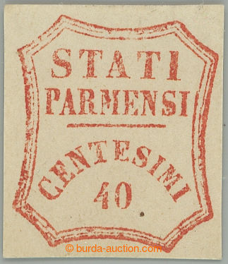273580 - 1859 GOVERNO PROVVISORIO / Sass.17, Výplatní STATI PARMENS