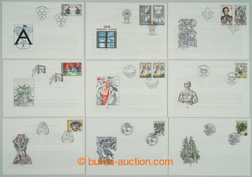 273647 - 1993-2000 [SBÍRKY]  sbírka FDC z uvedeného období v men�