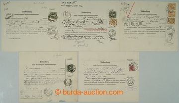 273681 - 1906-1910 tiskopis Zpětné hlášení - Rückmeldung, sesta