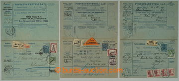 273685 - 1918-1919 sestava 10ks dvojitých neoddělených dobírkový