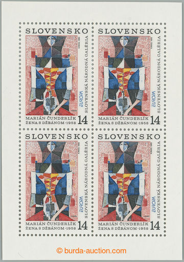 273702 - 1993 Zber.PL13 DCH, EUROPA - moderní umění 14Sk, kompletn