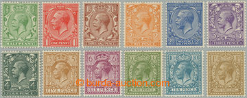 273732 - 1924-1926 SG.418-429, ½P - 1Sh; kompletní bezvadná série