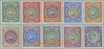 273736 - 1903-1907 SG.31-40, Edvard VII. - Znak kolonie ½P - 5Sh; ko