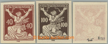 273741 -  Pof.154N II, 158N, 2x 40h hnědá nezoubkovaná, II. typ (1