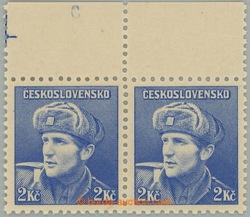 273748 - 1945 Pof.397 DZ, Londýnské 2Kč, horní krajová vodorovn�