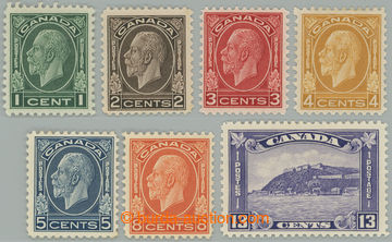 273799 - 1932-1933 SG.319-325, Jiří V. - Motivy 1c - 13c; kompletn�